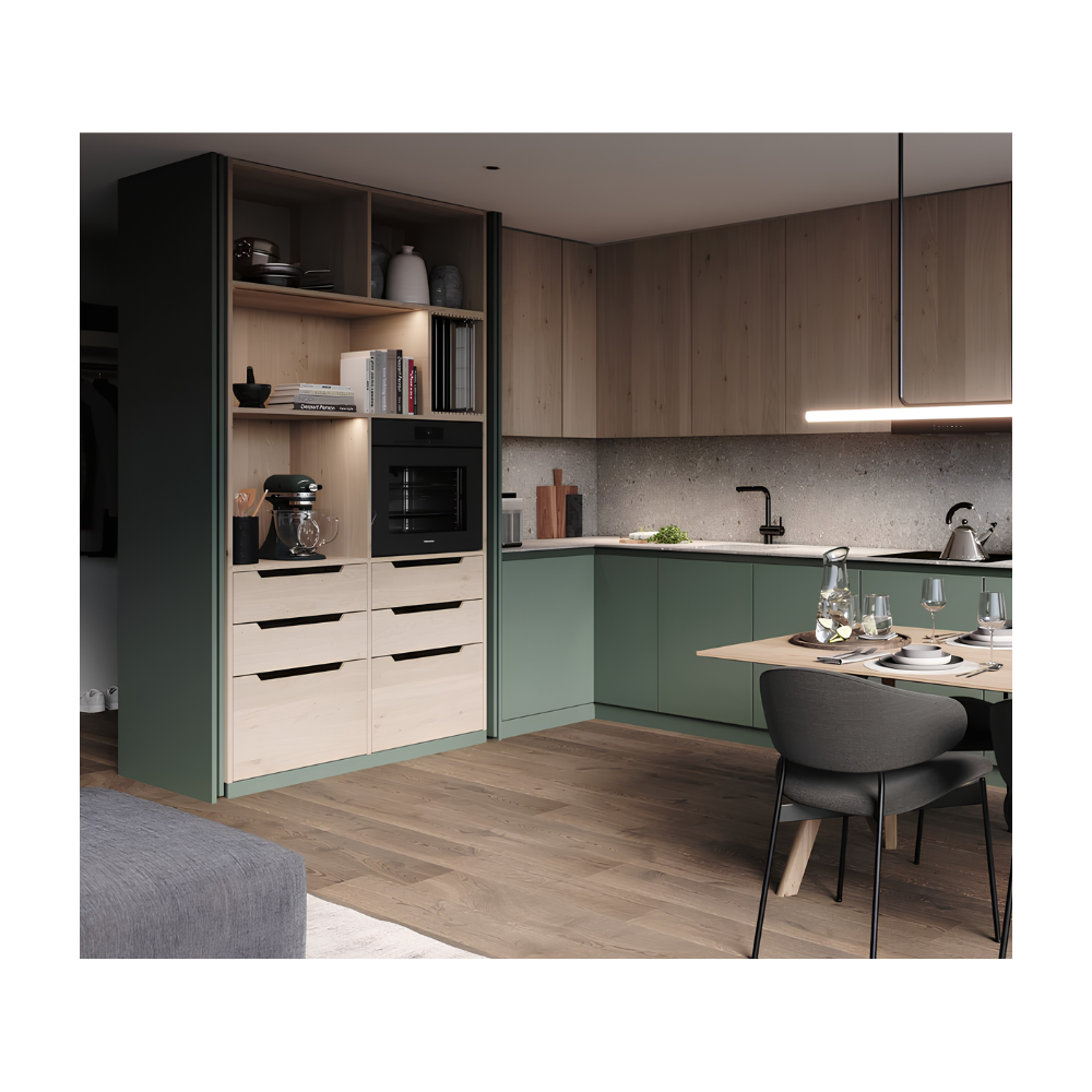 Bộ phụ kiện cửa mở xoay HAWA CONCEPTA III 35 cánh, cho cánh kéo, chiều cao 1900-2700 mm 408.30.720