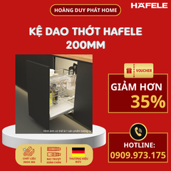 Giá dao thớt Hafele 200mm Inox 304 549.20.012
