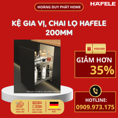 Kệ gia vị Hafele 200mm Inox 304 549.20.032