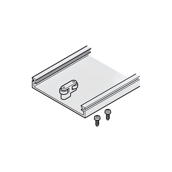 Khe giấu 2 cánh: Bộ thanh liên kết phía dưới, rộng 110 mm, dài 500 mm 408.30.463