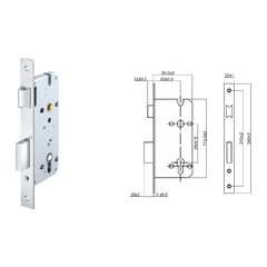 Khoá điện tử Hafele AL2501B 499.21.232
