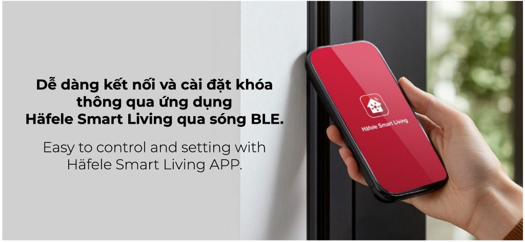 Khoá điện tử Hafele NOVA - MR2501B 499.21.226