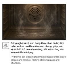 Lò nướng âm tủ Hafele 81 lít HC-O812B 538.01.284