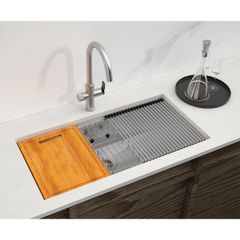 Chậu Inox Hafele 860mm HS24-SSN1S-8644 567.24.477
