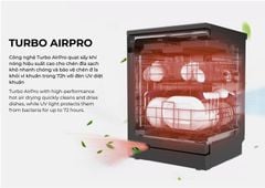 Máy rửa chén bán âm Hafele HDW-B6054B 538.21.362