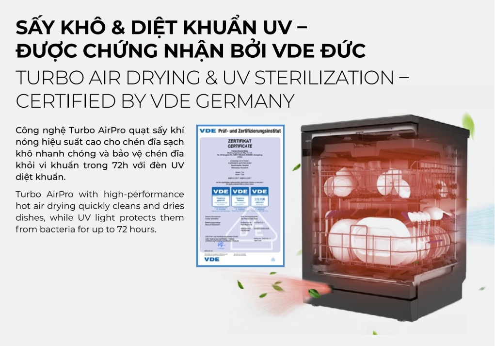 Máy rửa chén độc lập Hafele HDW-F6052G 535.29.652