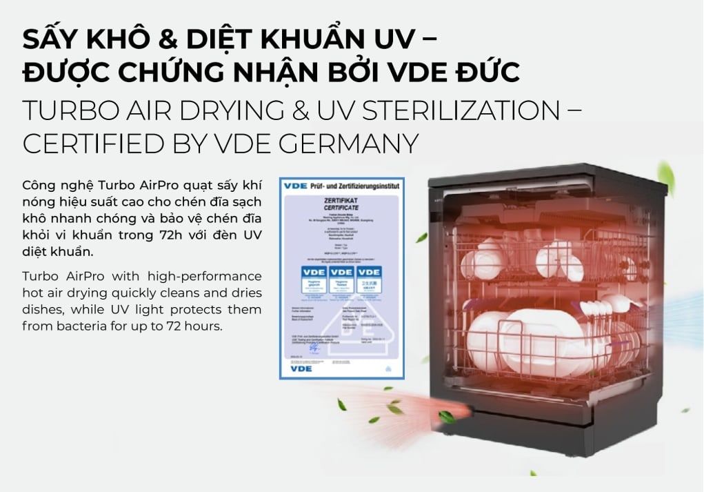 Máy rửa chén độc lập Hafele HDW-F6052G 535.29.652