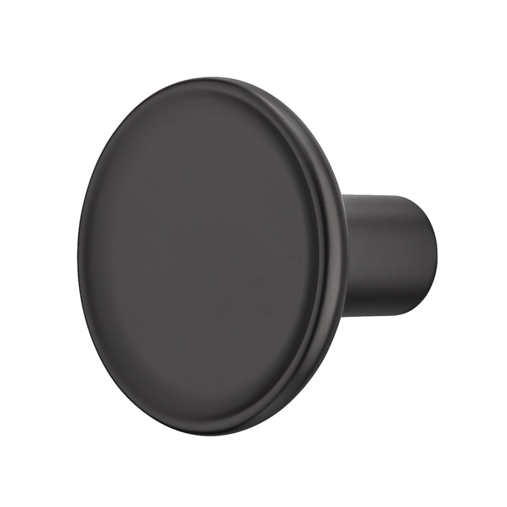 Núm tay nắm tủ Hafele H2580 màu đen mờ 35x28 mm 106.71.420