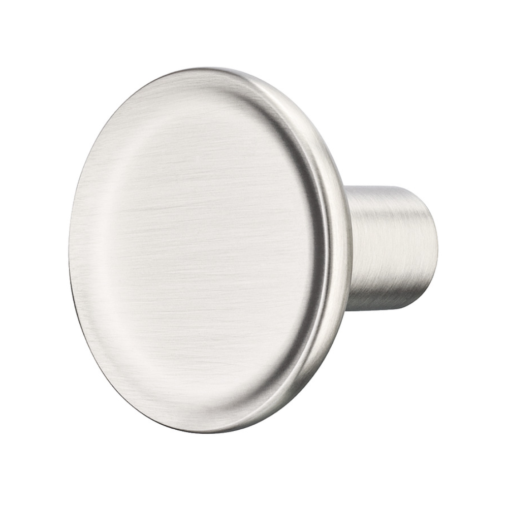 Núm tay nắm tủ Hafele H2580 màu niken mờ 35x28 mm 106.71.421