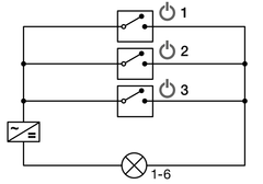 Bộ chia 6 cổng ra dạng hộp nối hộp với chức năng sử dụng nhiều công tắc Hafele 833.95.829