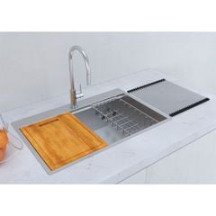 Chậu Inox Hafele 760mm HS24-SSN1S-7650 567.20.627