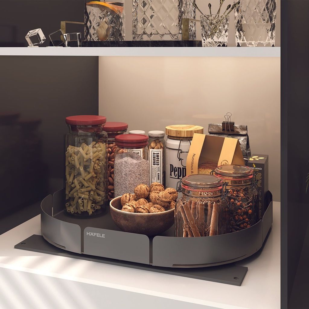 Rổ xoay 360 độ Hafele Utensio 600mm 545.14.338