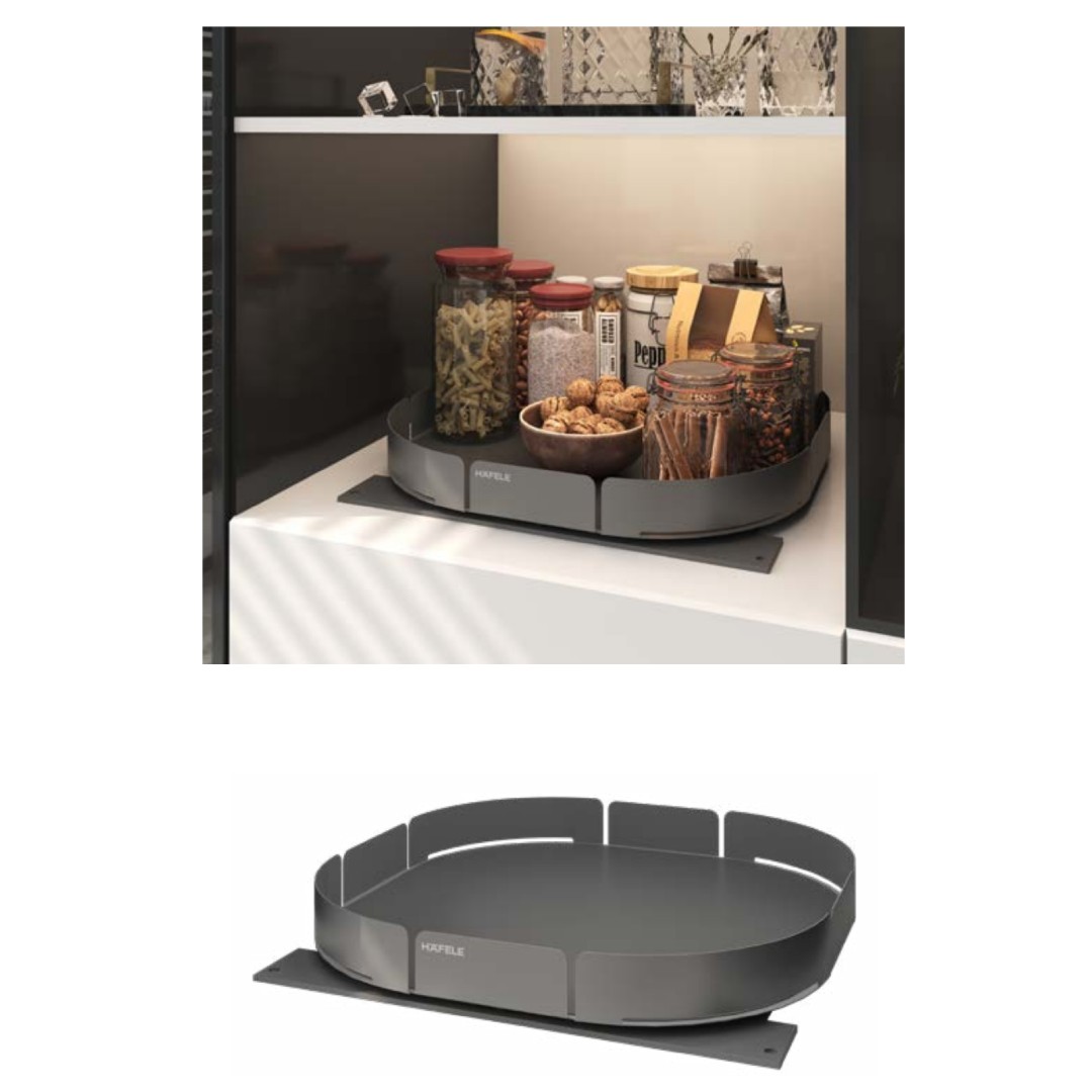 Rổ xoay 360 độ Hafele Utensio 600mm 545.14.338