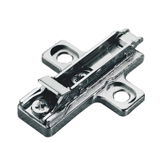 Tấm gắn chữ thập, Häfele Metalla 510 SM, hợp kim kẽm, có vít ván dăm 329.71.500