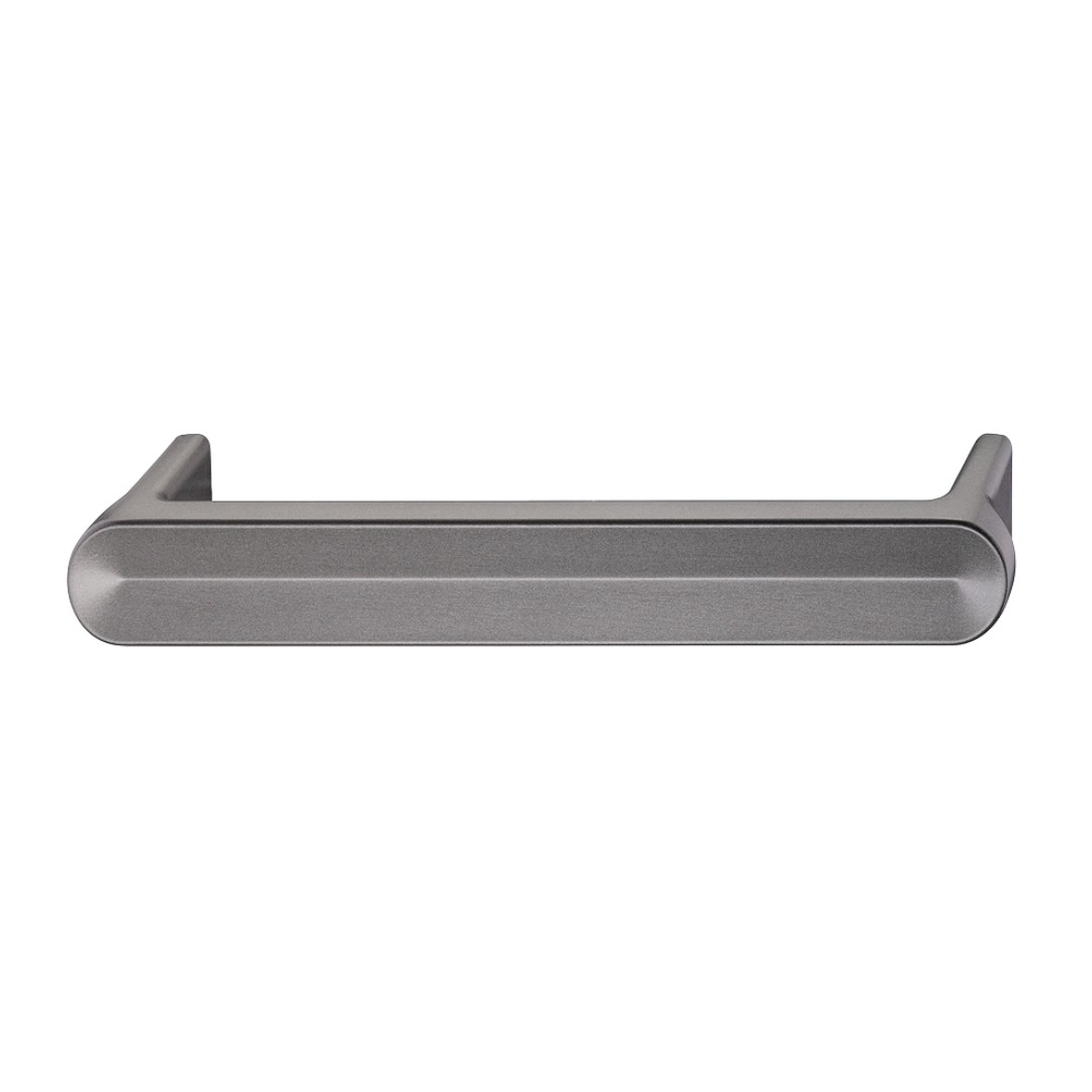 Tay nắm tủ Hafele màu kim loại xám 182mm 106.70.091