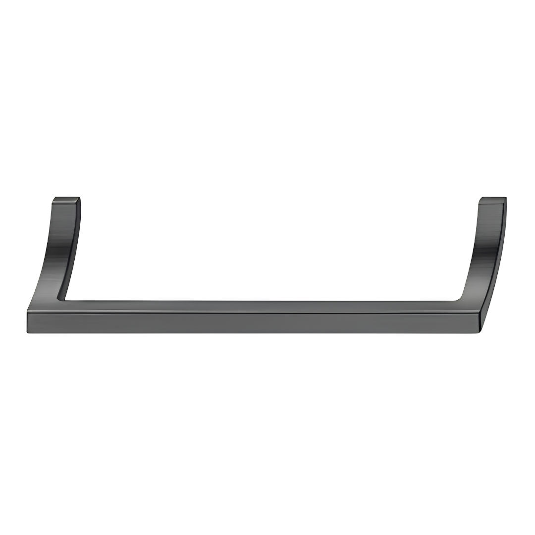 Tay nắm tủ Hafele màu mạ niken đen mờ 74mm 106.69.320