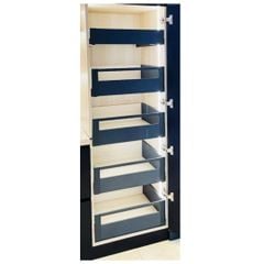 Tủ đồ khô ray hộp Hafele 5 tầng màu xám 552.21.517