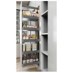 Rổ tủ đồ khô cánh kéo Hafele Utensio 400mm 504.68.390