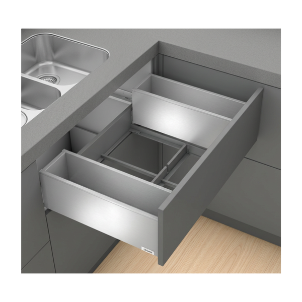 Ngăn kéo dưới chậu rửa Blum LEGRABOX pure inox, màu inox 770C5002I 2876461