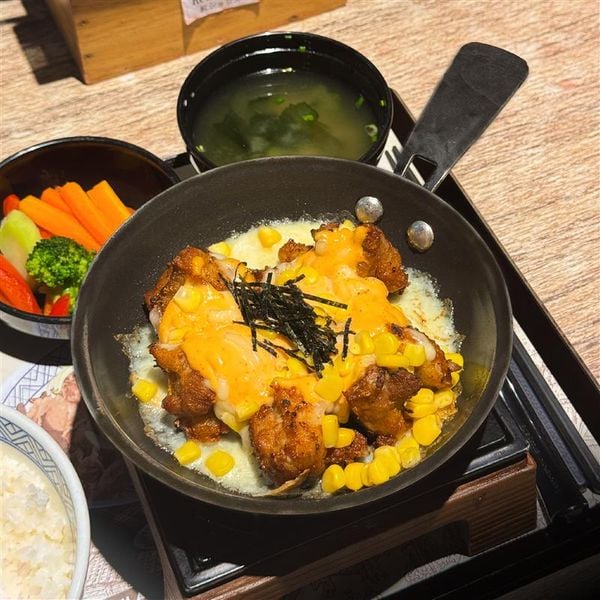 Set Teppan Gà Karaage Sốt Phô Mai (Mankai Set)