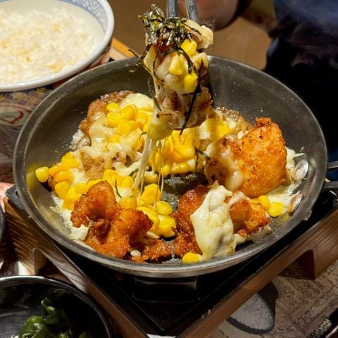  Set Teppan Gà Karaage & Bò Nướng Phô Mai (Enman Set) 