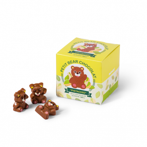  Chocolate bé gấu hạt dẻ cười - Petit Bear Chocolat “Pistachio” 