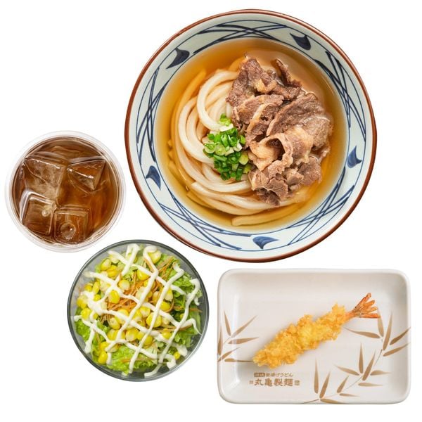 Combo Udon Bò Kake (Combo Beef Kake Udon)