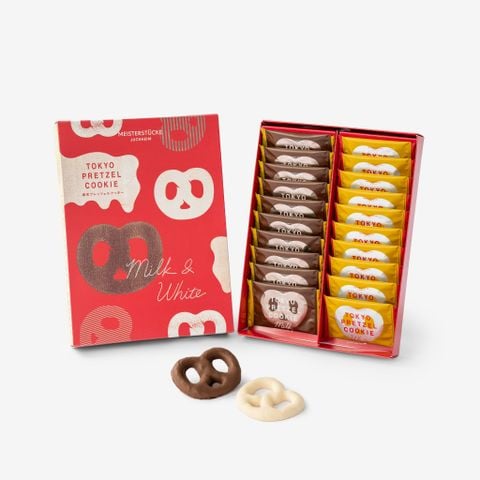  Bánh quy xoắn Tokyo Cookie Milk & White 