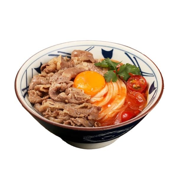 Udon Bò BBQ Cà Chua Hokkaido (Beef BBQ Tomato Hokkaido Udon)