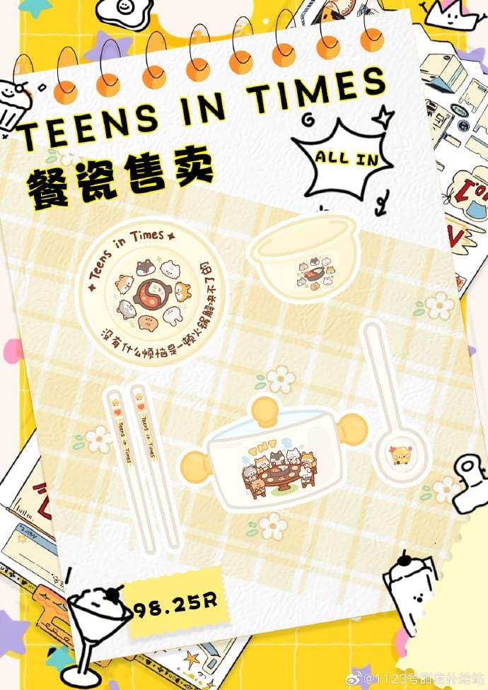 [PRE-ORDER] HẬU VIỆN HỘI - TNT - BỘ DỤNG CỤ ĂN UỐNG 