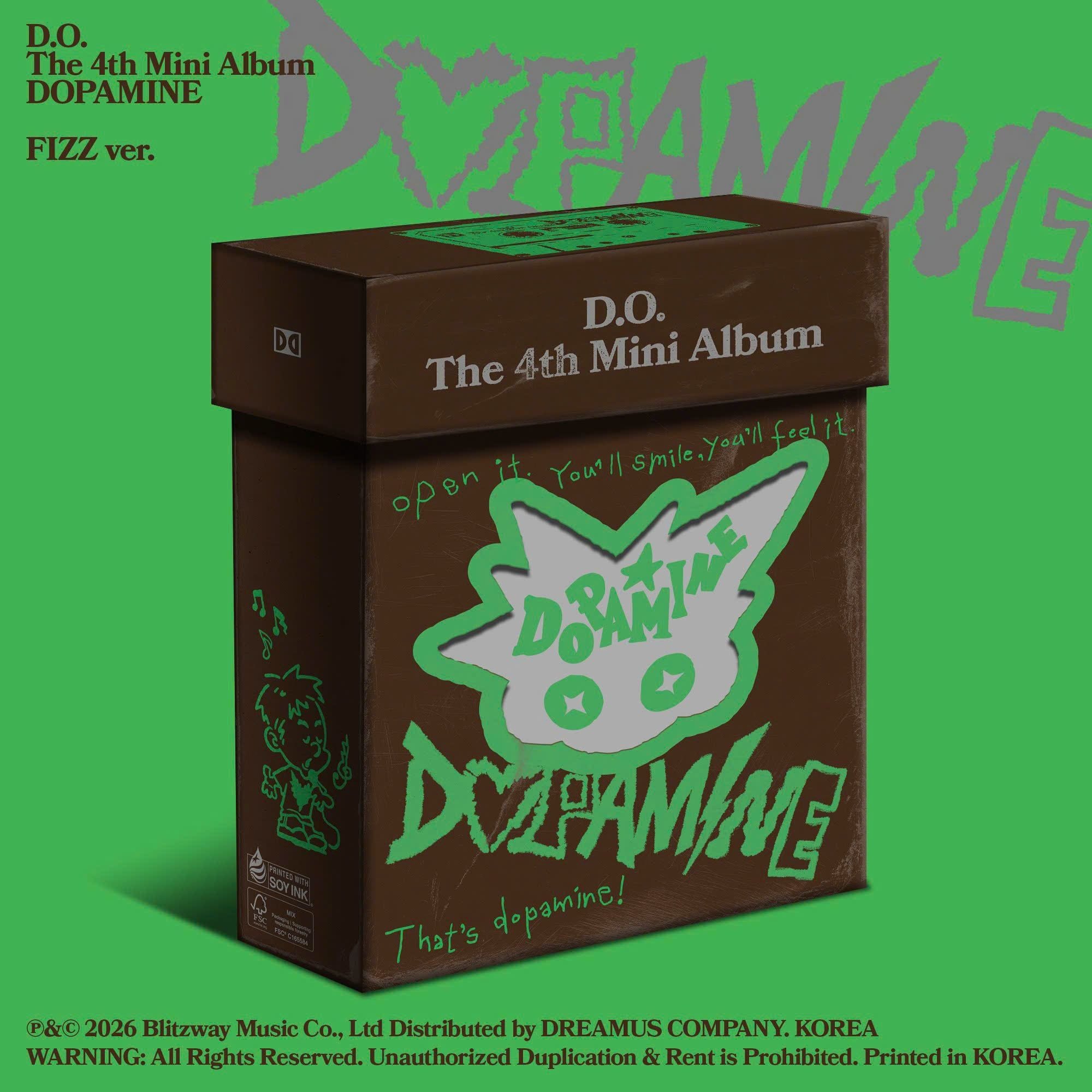  [PRE-ORDER] D.O - DOPAMINE - The 4th Mini Album 