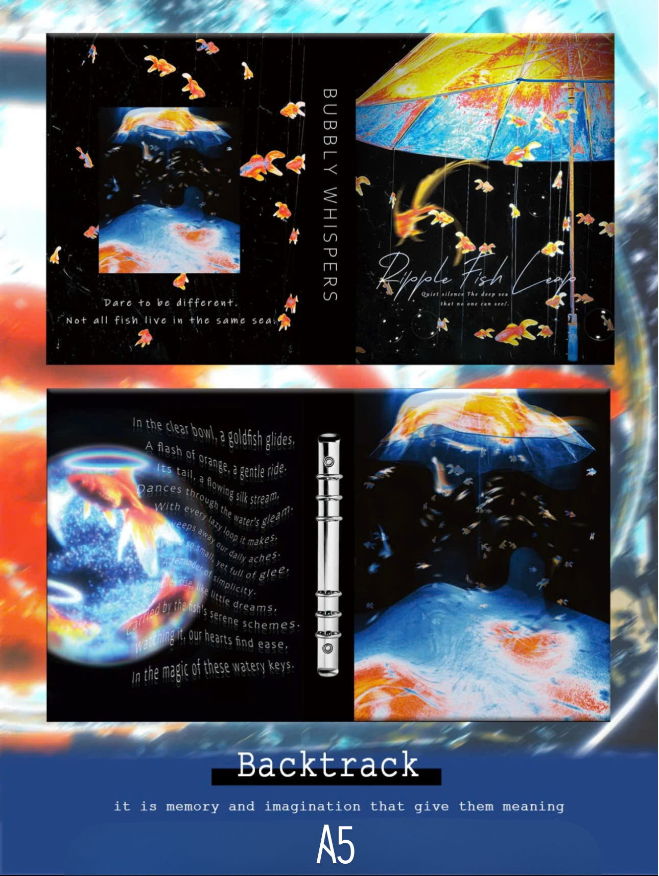  [ORDER] BINDER CÁ VÀNG A4/A5 KÈM SHEET 