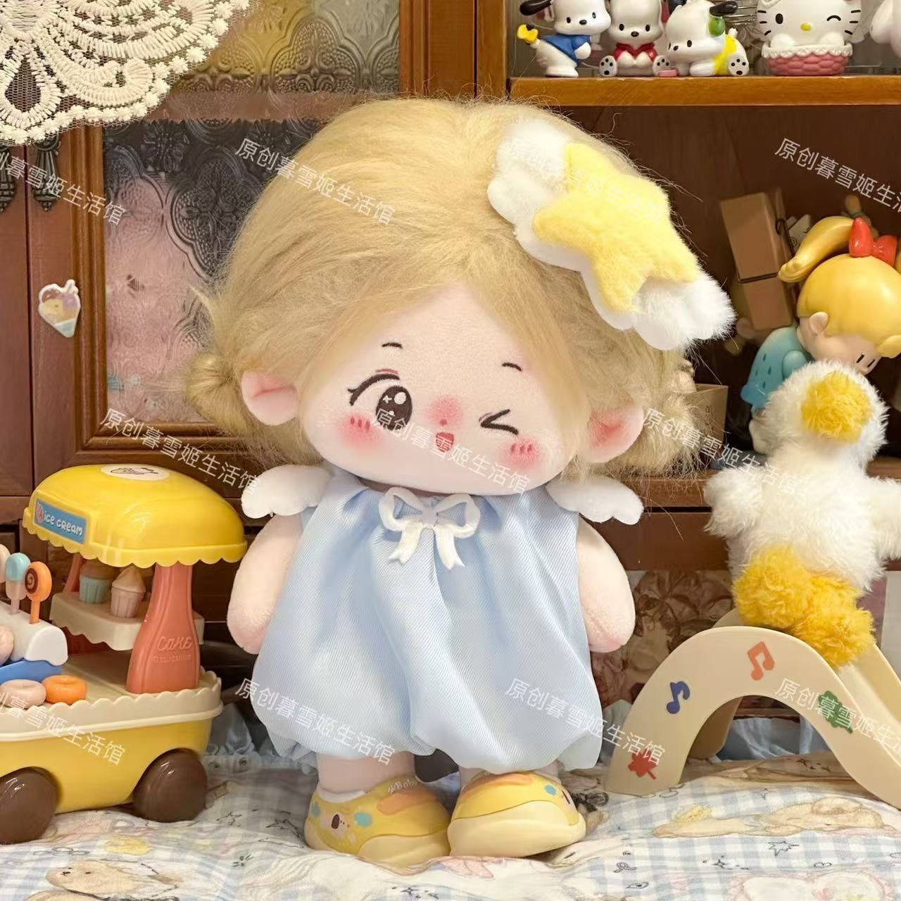  [ORDER] OF036 - OUTFIT DOLL 20CM - SET ĐẦM BÍ 