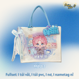  [ORDER] TỬ DU - TÚI VẢI + TÚI PVC + NƠ + NAMETAG 