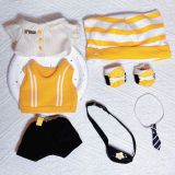  [ORDER] OUTFIT VÀNG ĐEN  - DOLL 20CM  - OF040 