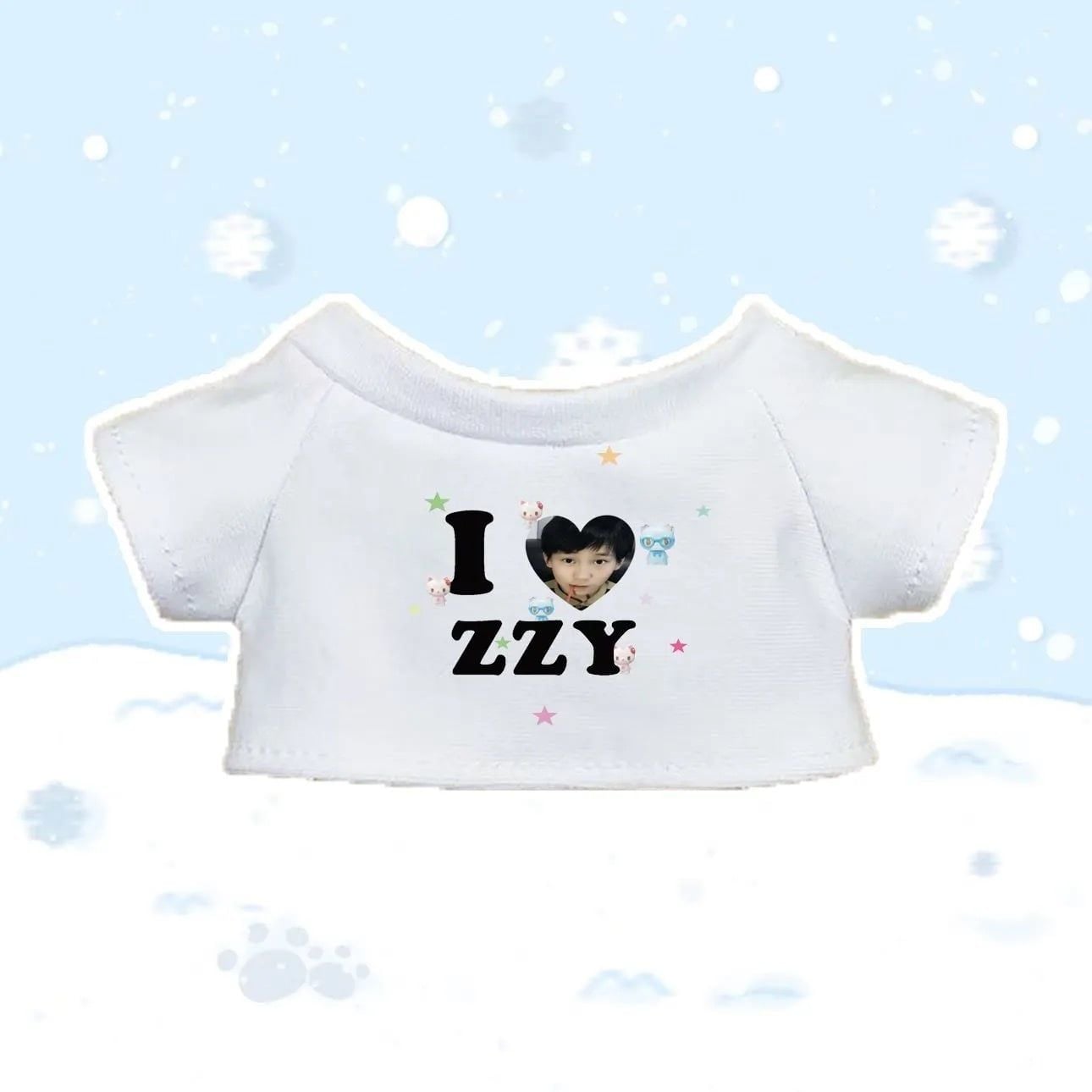  [GOM ORDER] OUTFIT I LOVE TNT  - DOLL 10CM&20CM  - OF043 