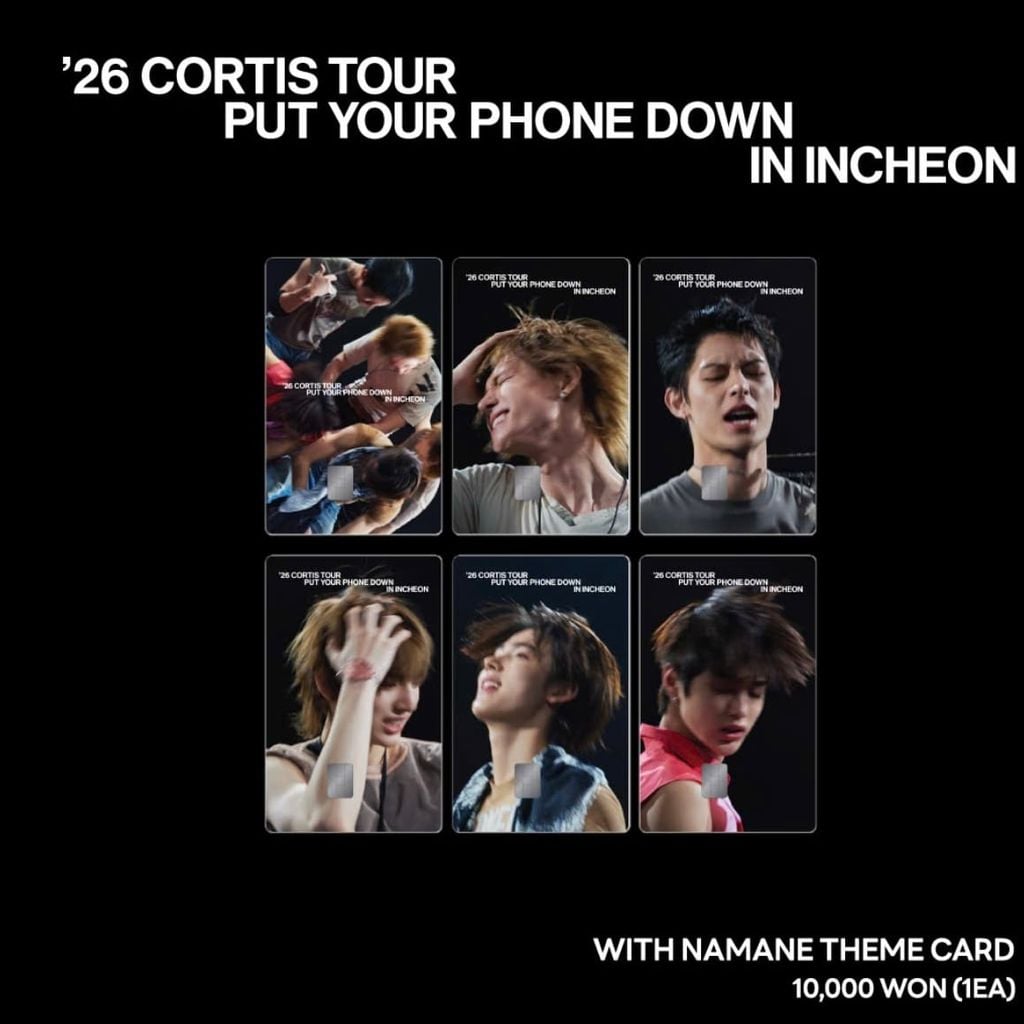  CORTIS - NAMANE INCHEON THEME CARD 