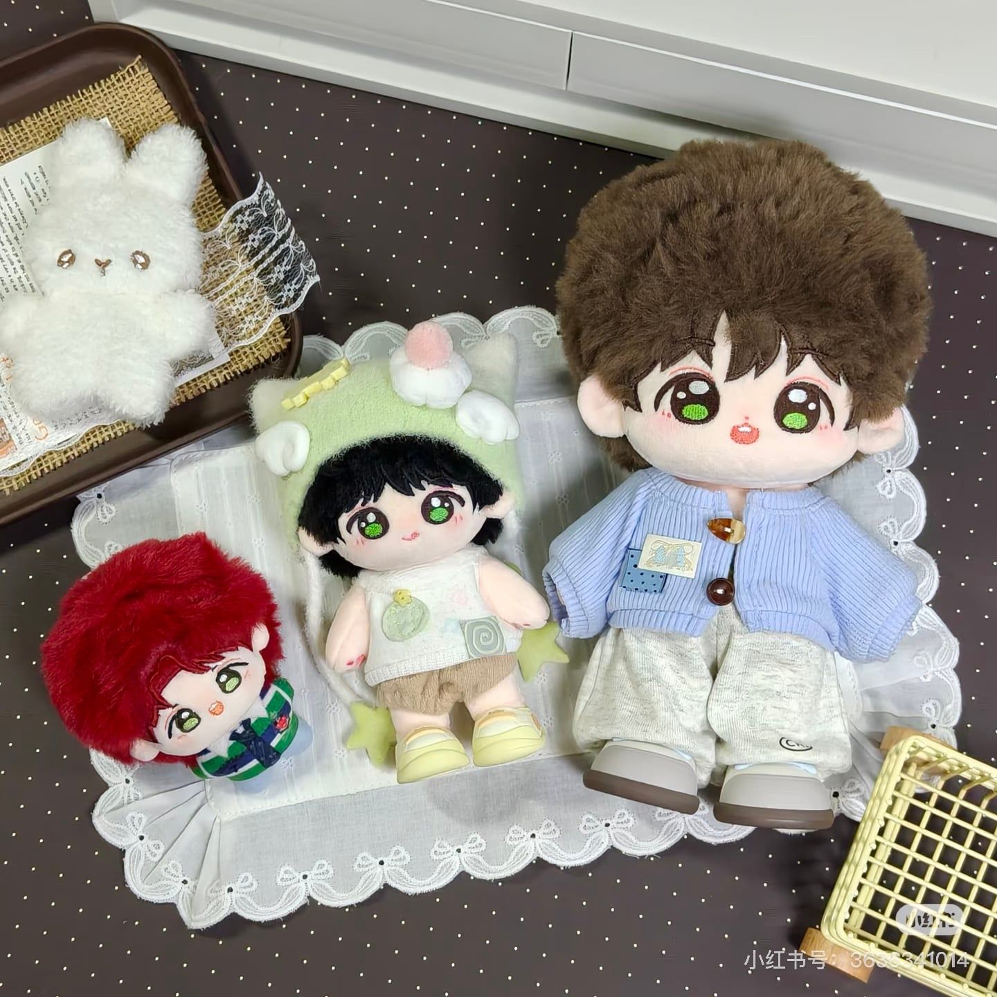  [PRE-ORDER] HẬU VIỆN HỘI - HẠ TUẤN LÂM - DOLL NIÊN ĐẬU BẢO 20CM&10CM&5CM 