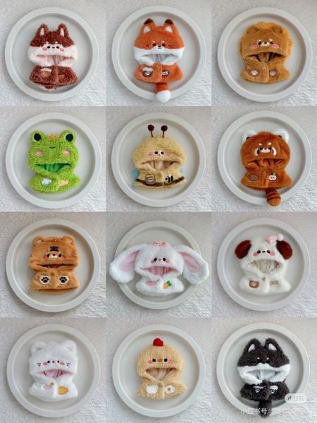  [ORDER] OUTFIT ÁO CHOÀNG THÚ  - DOLL 10CM  - OF041 