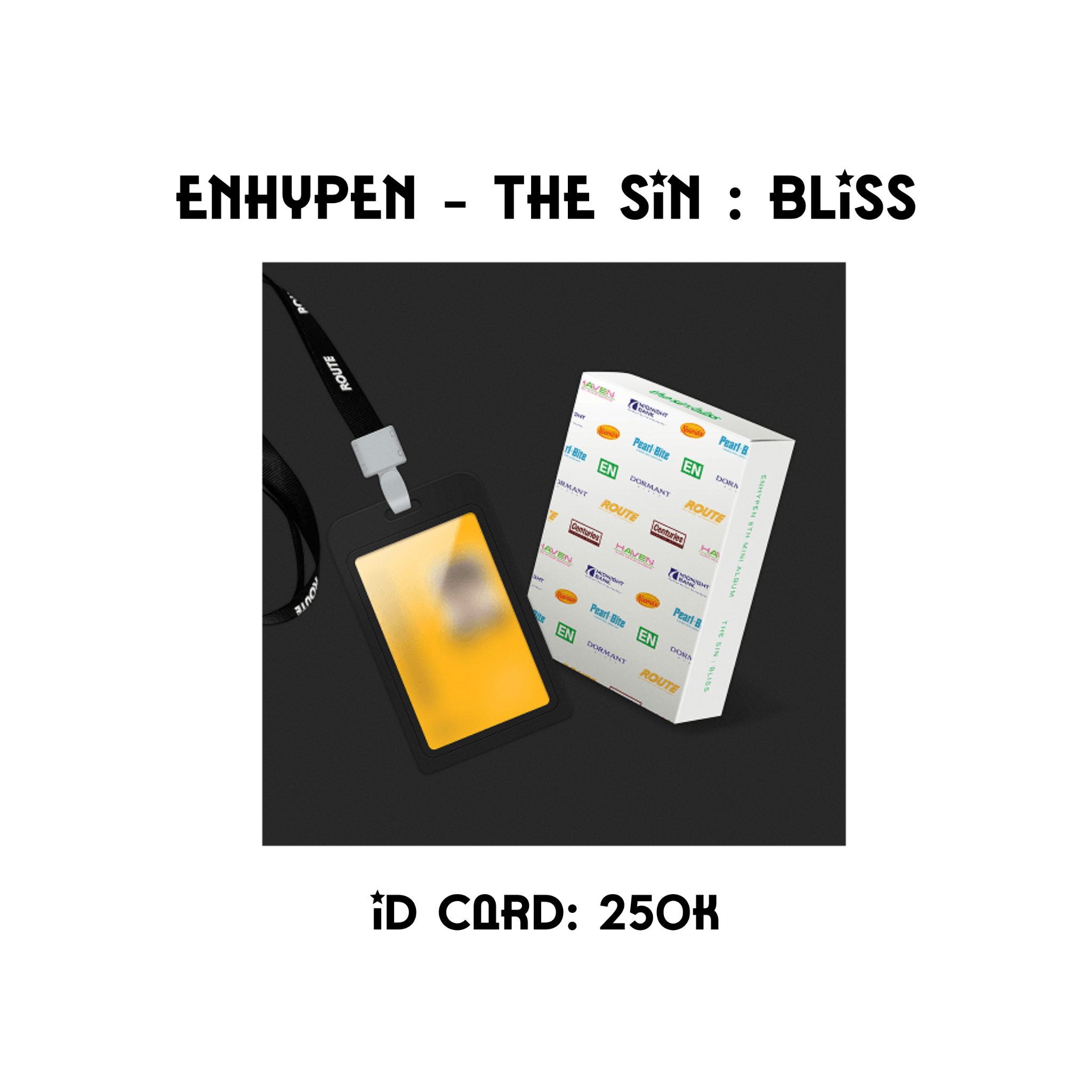  [PRE-ORDER] ENHYPEN - THE SIN : BLISS 