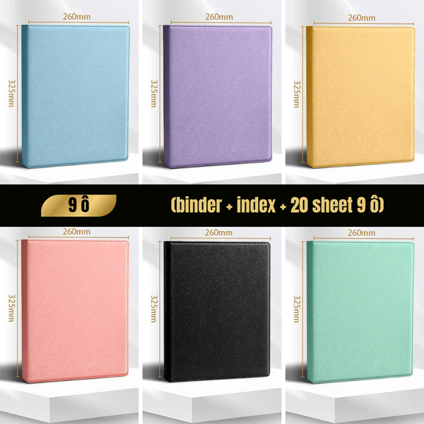 [ORDER] SINGBA - BINDER A4 BLING BLING 