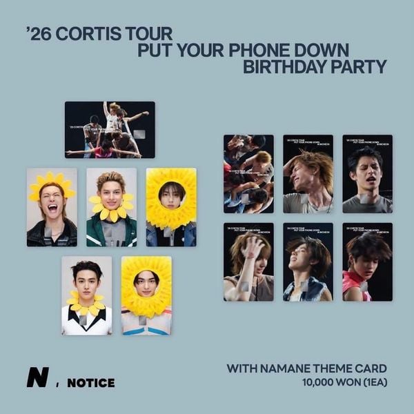  CORTIS CARD NAMANE 