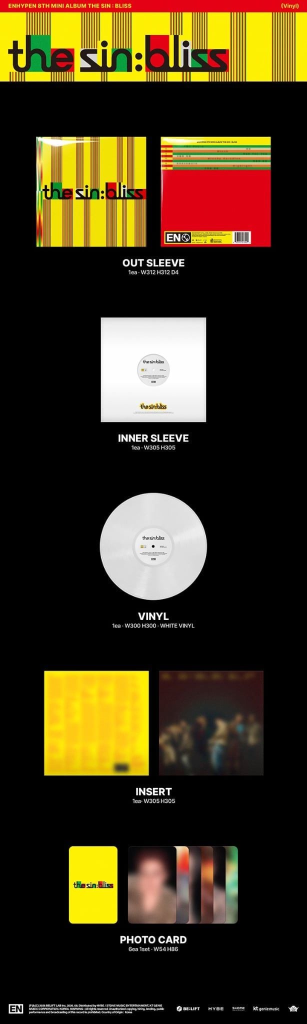  [PRE-ORDER] ENHYPEN - THE SIN : BLISS 