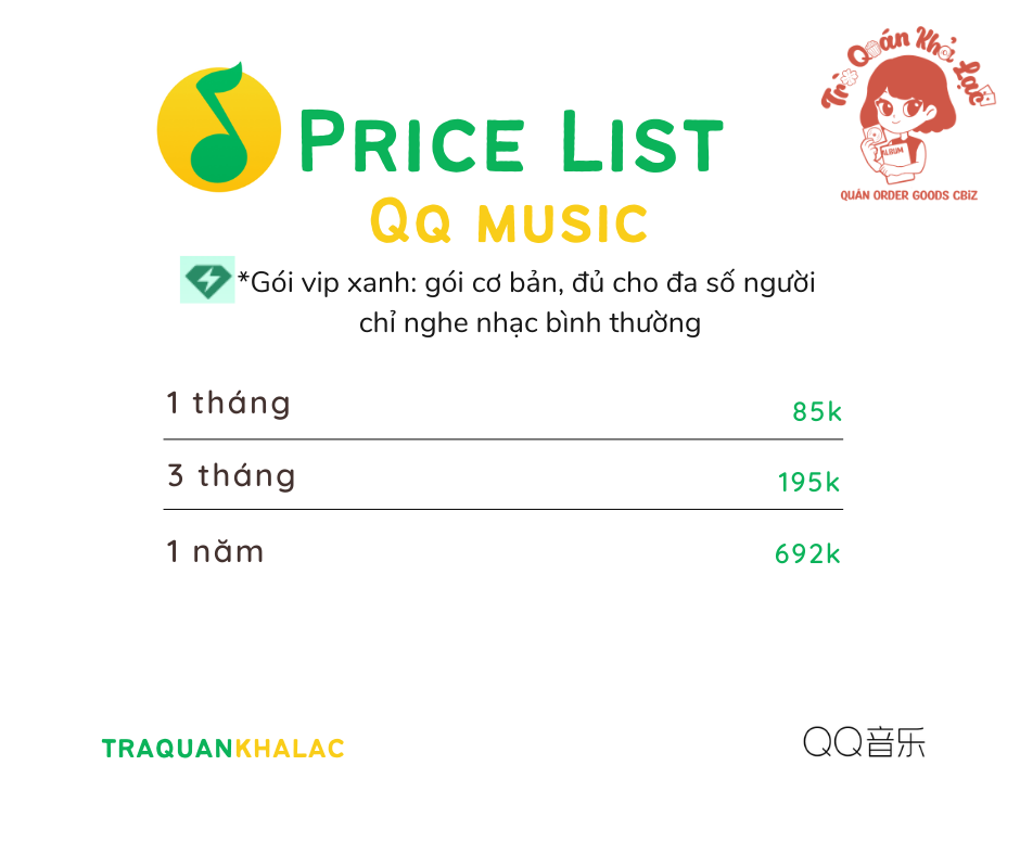  NẠP VIP QQ MUSIC 
