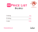 NẠP VIP BILIBILI 