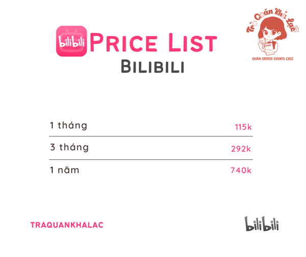  NẠP VIP BILIBILI 