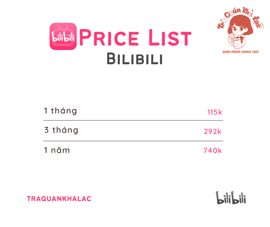  NẠP VIP BILIBILI 