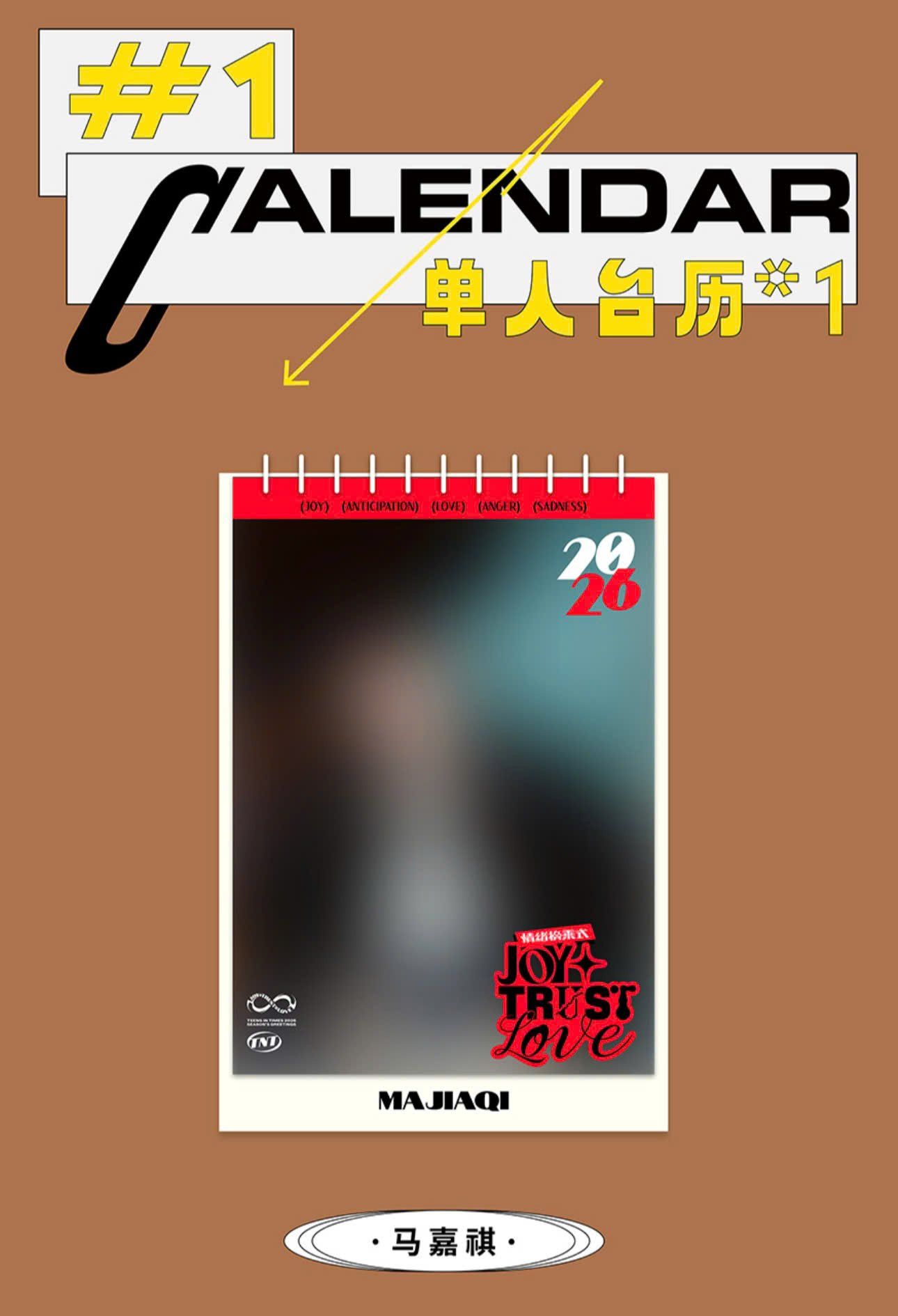  [PRE-ORDER] OFFICIAL - TNT - LỊCH 2026 - CÓ CAO HỘI 