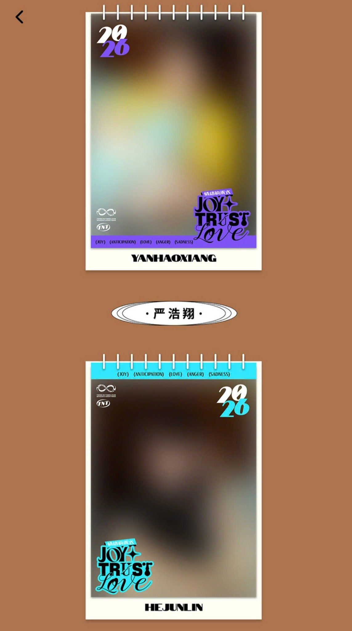  [PRE-ORDER] OFFICIAL - TNT - LỊCH 2026 - CÓ CAO HỘI 