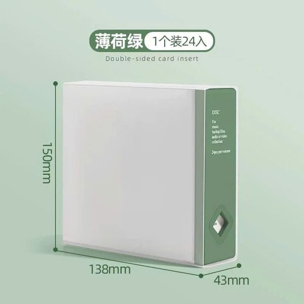  [ORDER] SINGBA - HỘP ĐỰNG CD 4 MÀU 